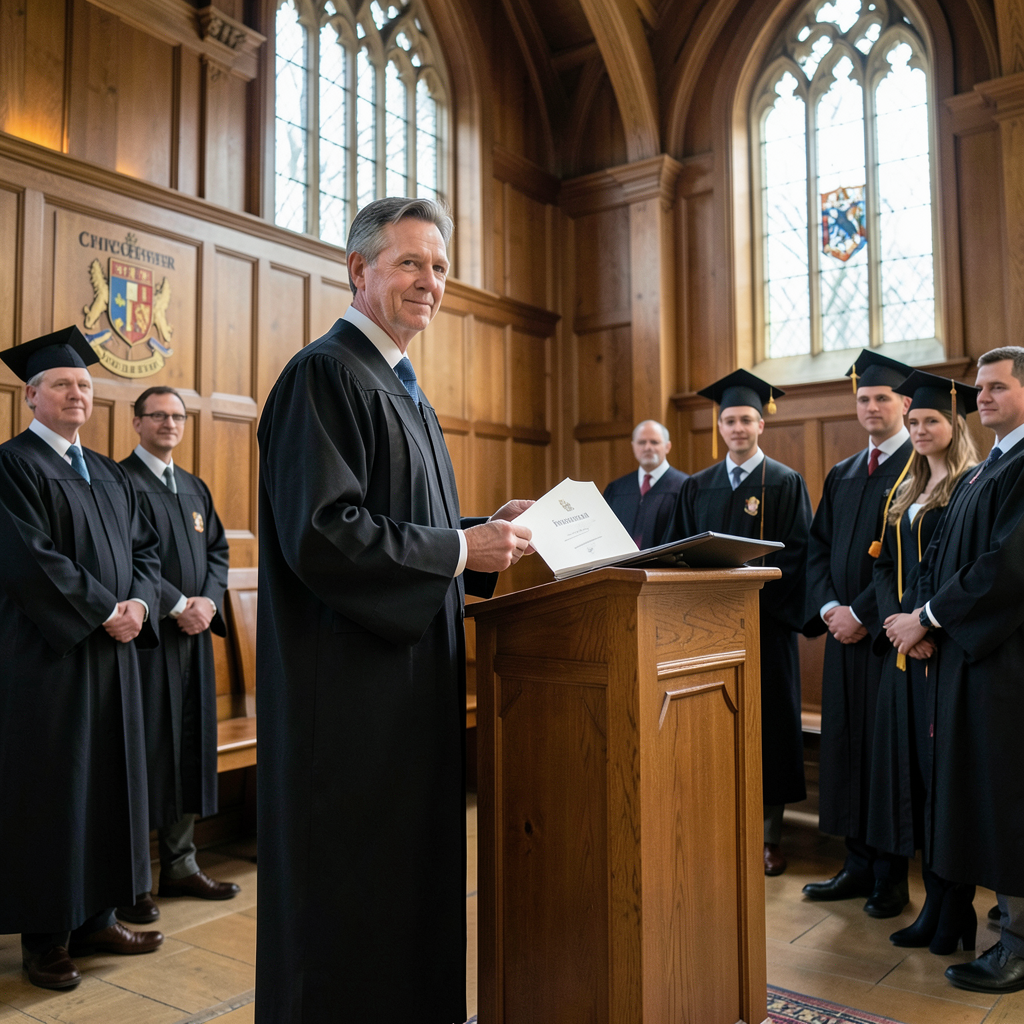 Gatwick airport chief Stewart Wingate receives honorary doctorate